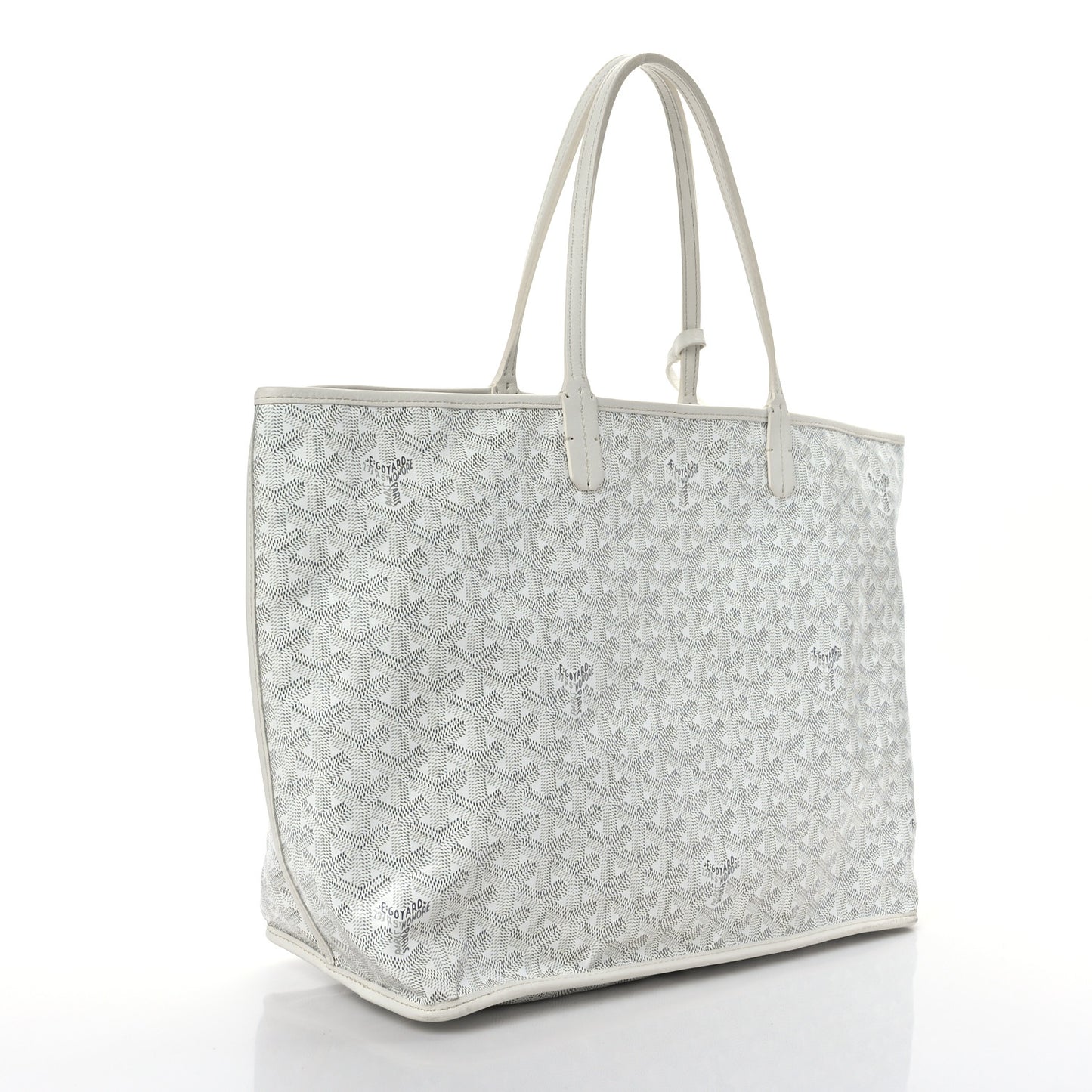 Goyardine Reversible Anjou PM White