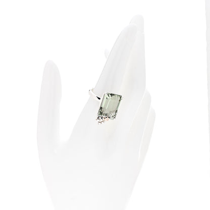 Tiffany Sterling Silver 18K Rose Gold Prasiolite Return to Tiffany Love Bugs Ladybug Ring 56 7.5 2 of 5