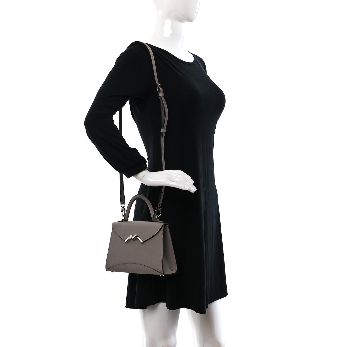 Carat Calfskin Gabrielle BB Tourterelle