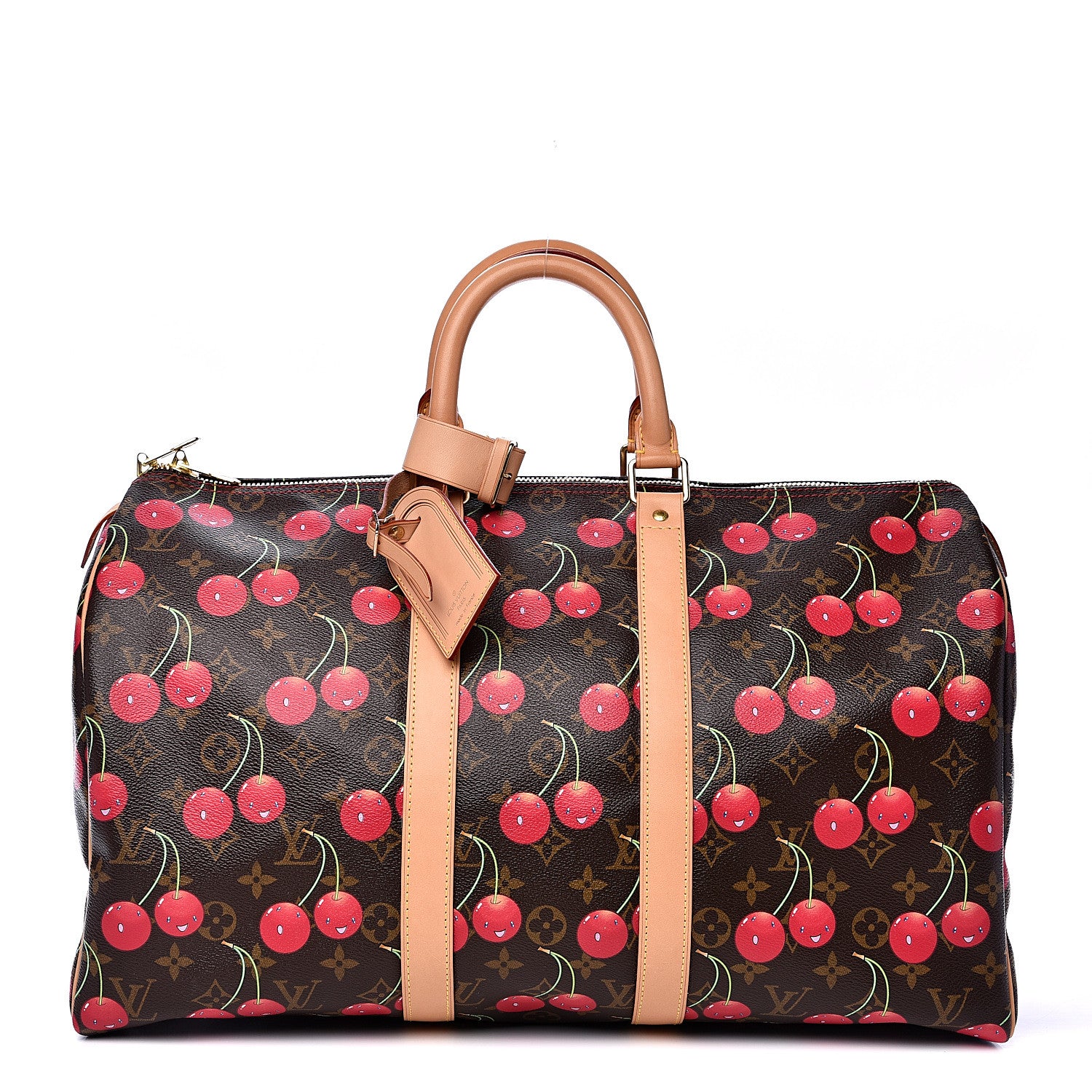 Louis Vuitton Monogram Cerises Keepall 45 1 of 10
