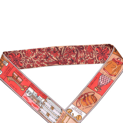 Louis Vuitton Silk Jeu De Louis BB Bandeau Beige 5 of 5