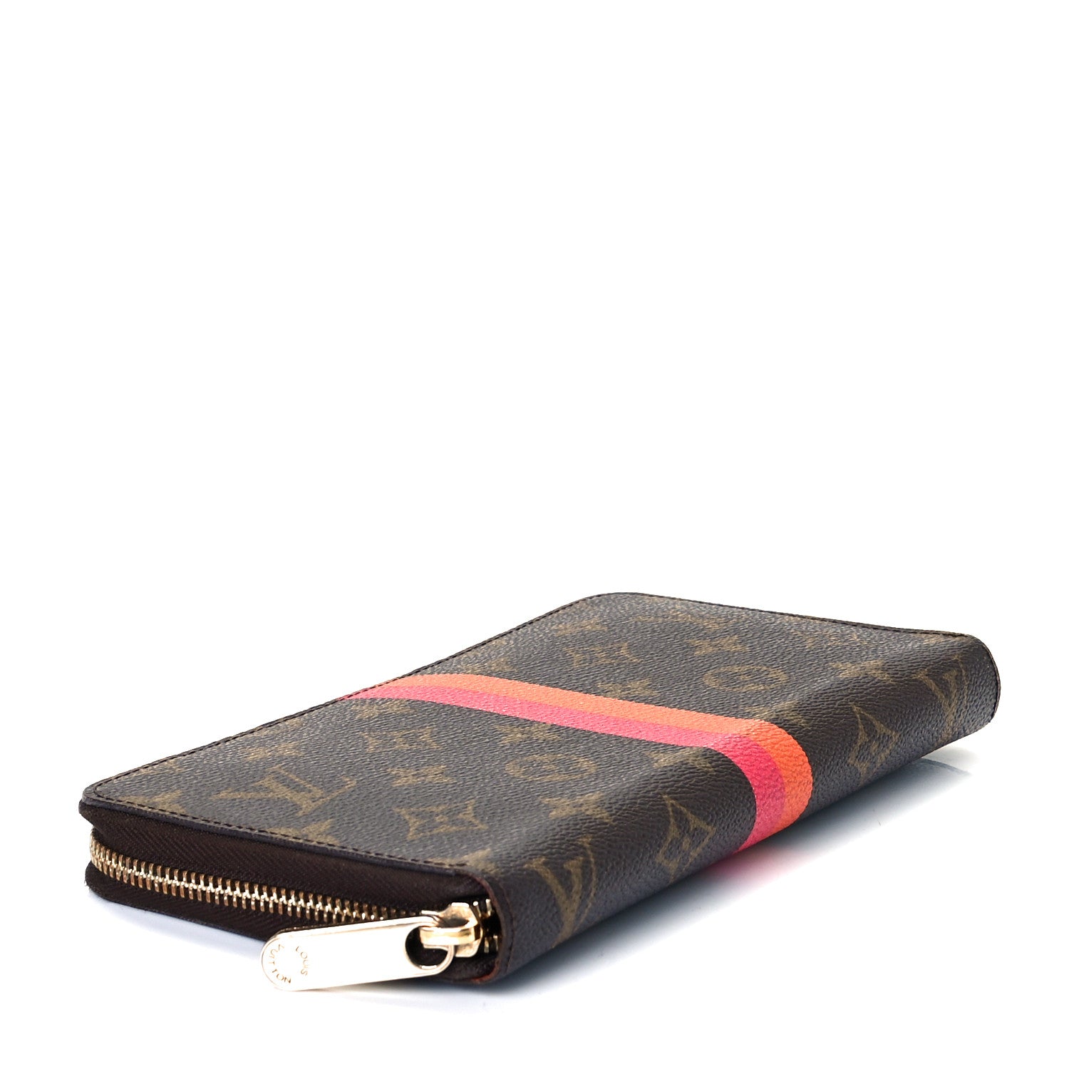 Louis Vuitton Monogram My LV Heritage Zippy Organizer Wallet Moutarde Fuchsia 3 of 8