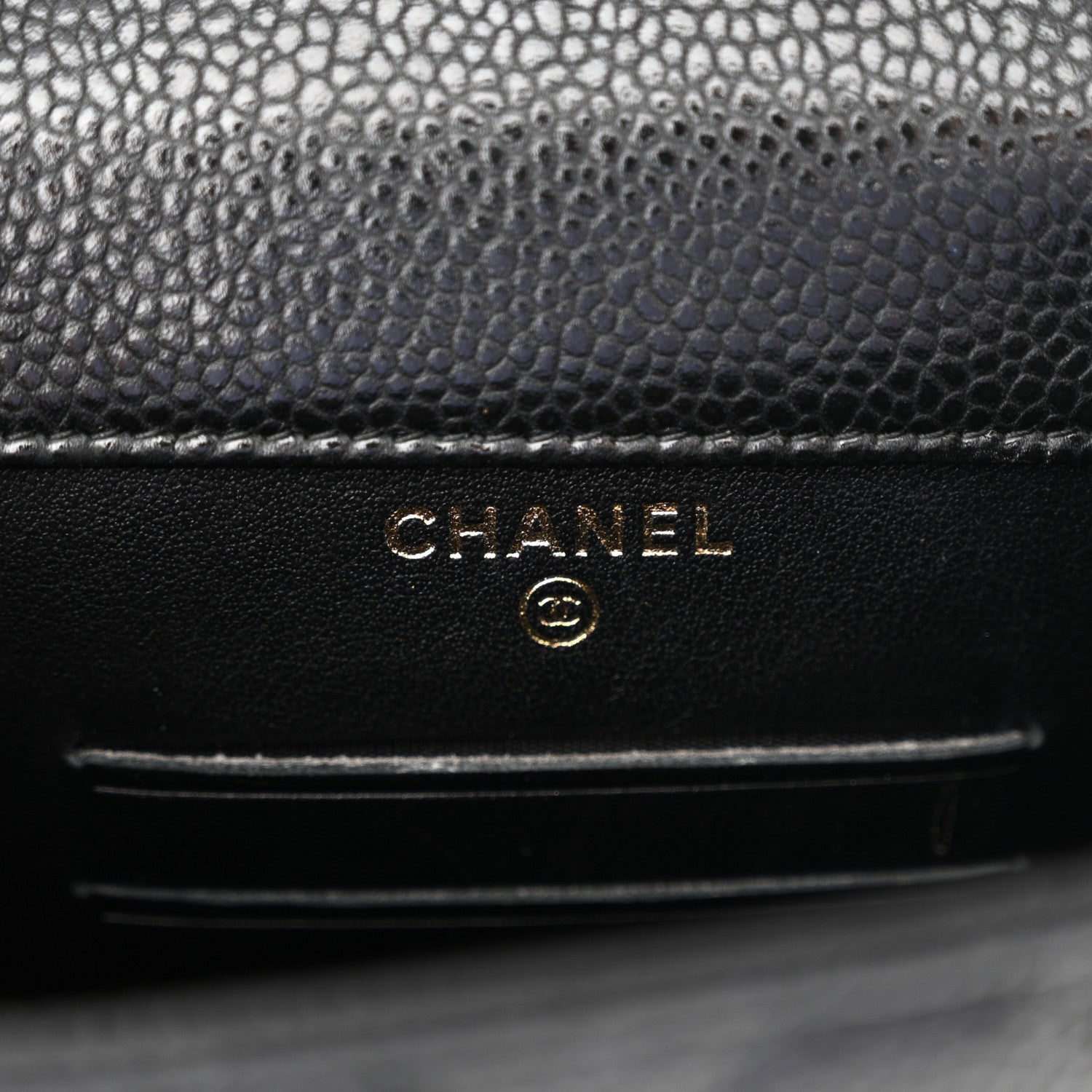 Chanel Caviar Quilted Golden Class Phone Holder Black 6 of 12