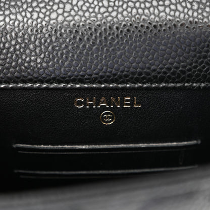 Chanel Caviar Quilted Golden Class Phone Holder Black 6 of 12