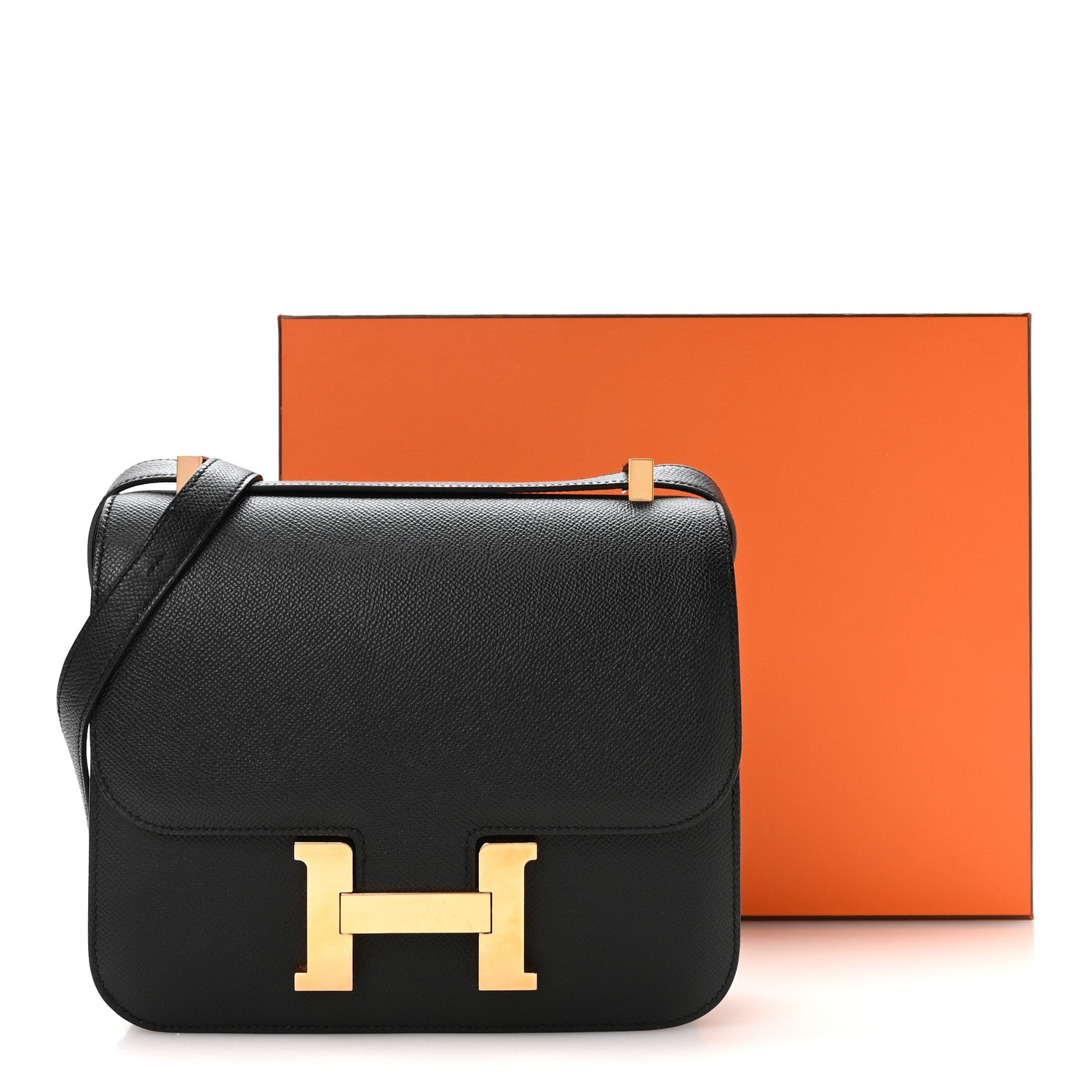 Hermes Epsom Constance 24 Black 11 of 11