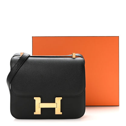 Hermes Epsom Constance 24 Black 11 of 11