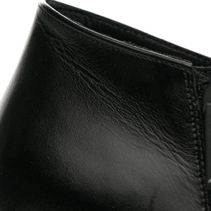 Christian Louboutin Calfskin Gorgona 85 Ankle Boots 37.5 Black 10 of 13