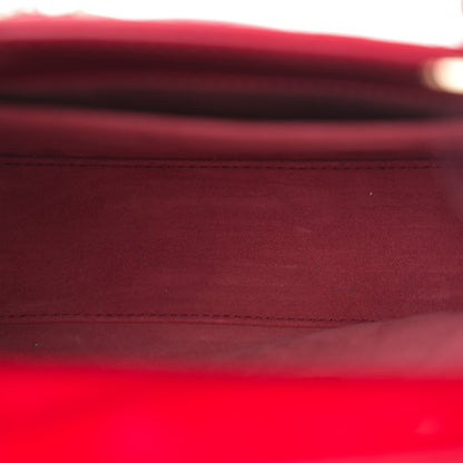 Christian Dior Patent Cannage Small Lady Dior Cherry Red 5 of 10