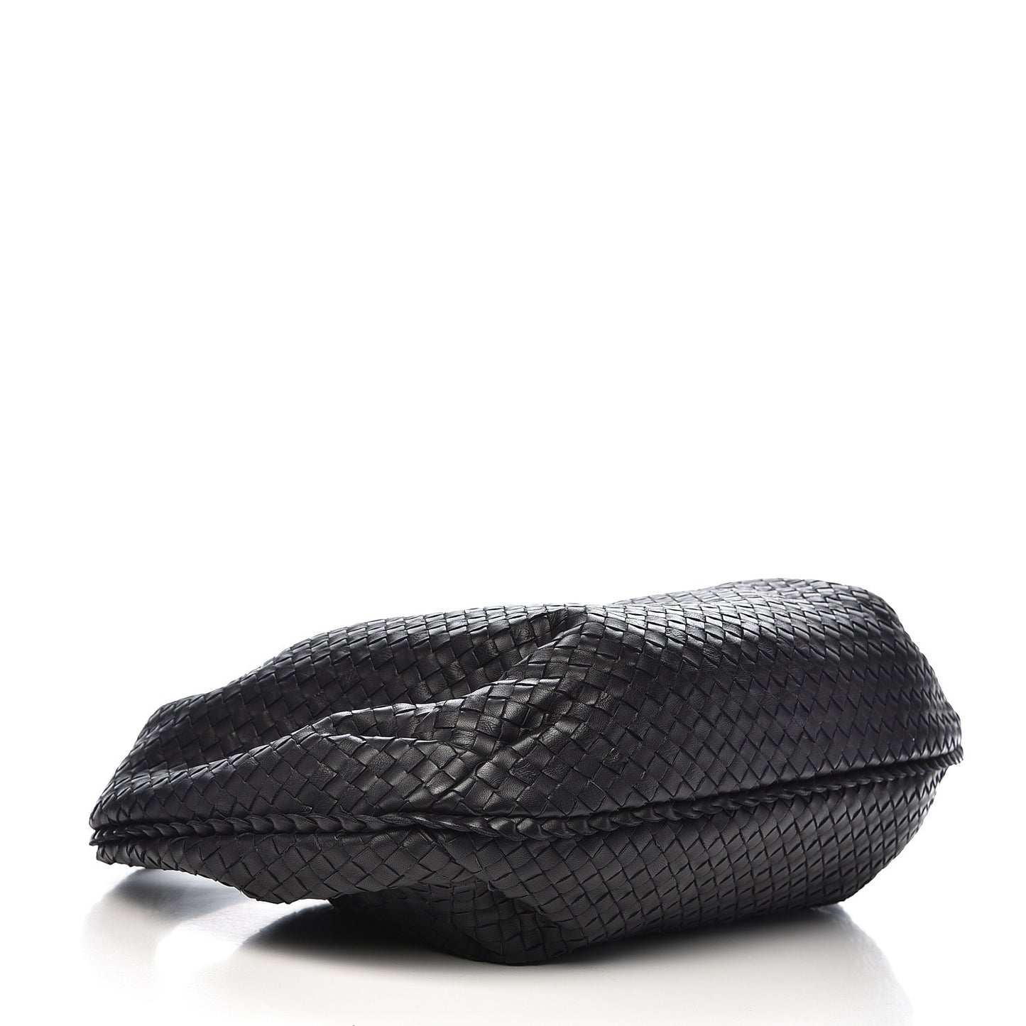 Nappa Intrecciato Large Belly Veneta Hobo Tourmaline