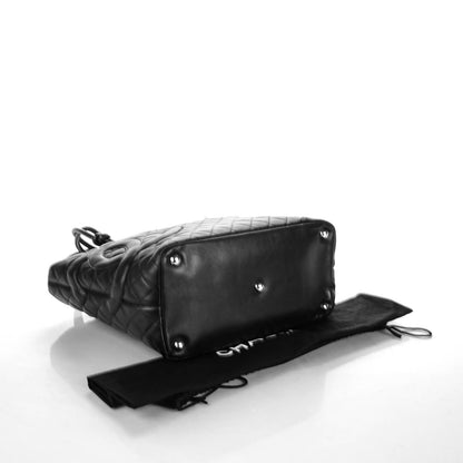 Chanel Calfskin Quilted Large Cambon Tote Black 4 of 7