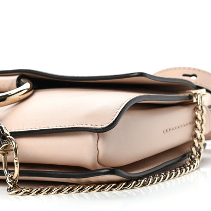 Chloe Suede Calfskin Small Faye Shoulder Bag Cement Pink 8 of 10