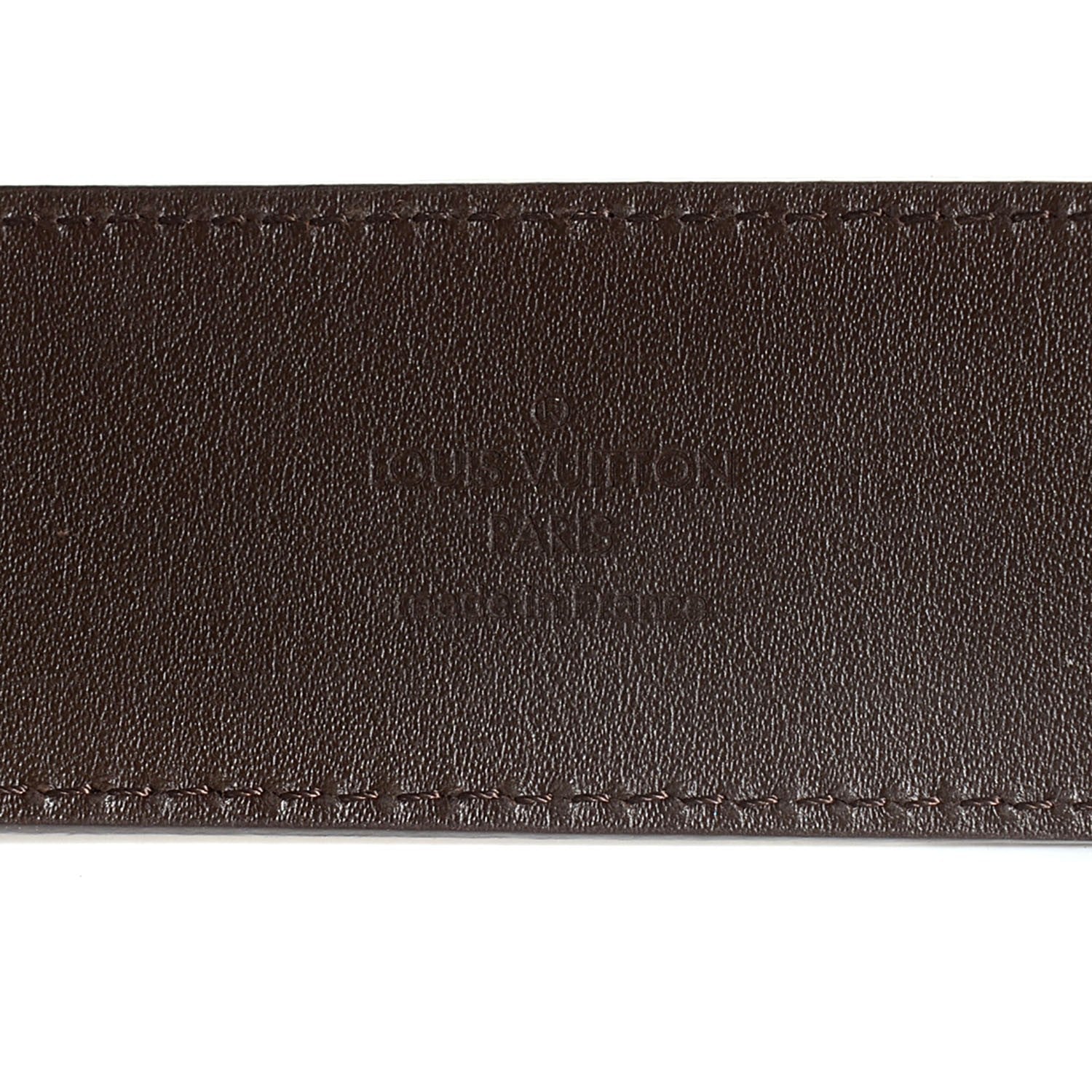 Louis Vuitton Damier Ebene 40mm LV Initiales Belt 120 48 5 of 7