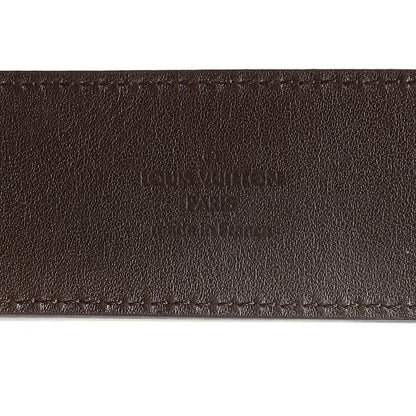 Louis Vuitton Damier Ebene 40mm LV Initiales Belt 120 48 5 of 7