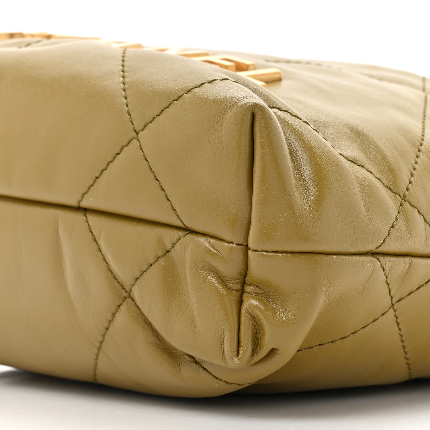 Chanel Shiny Calfskin Quilted Mini Chanel 22 Green 9 of 12