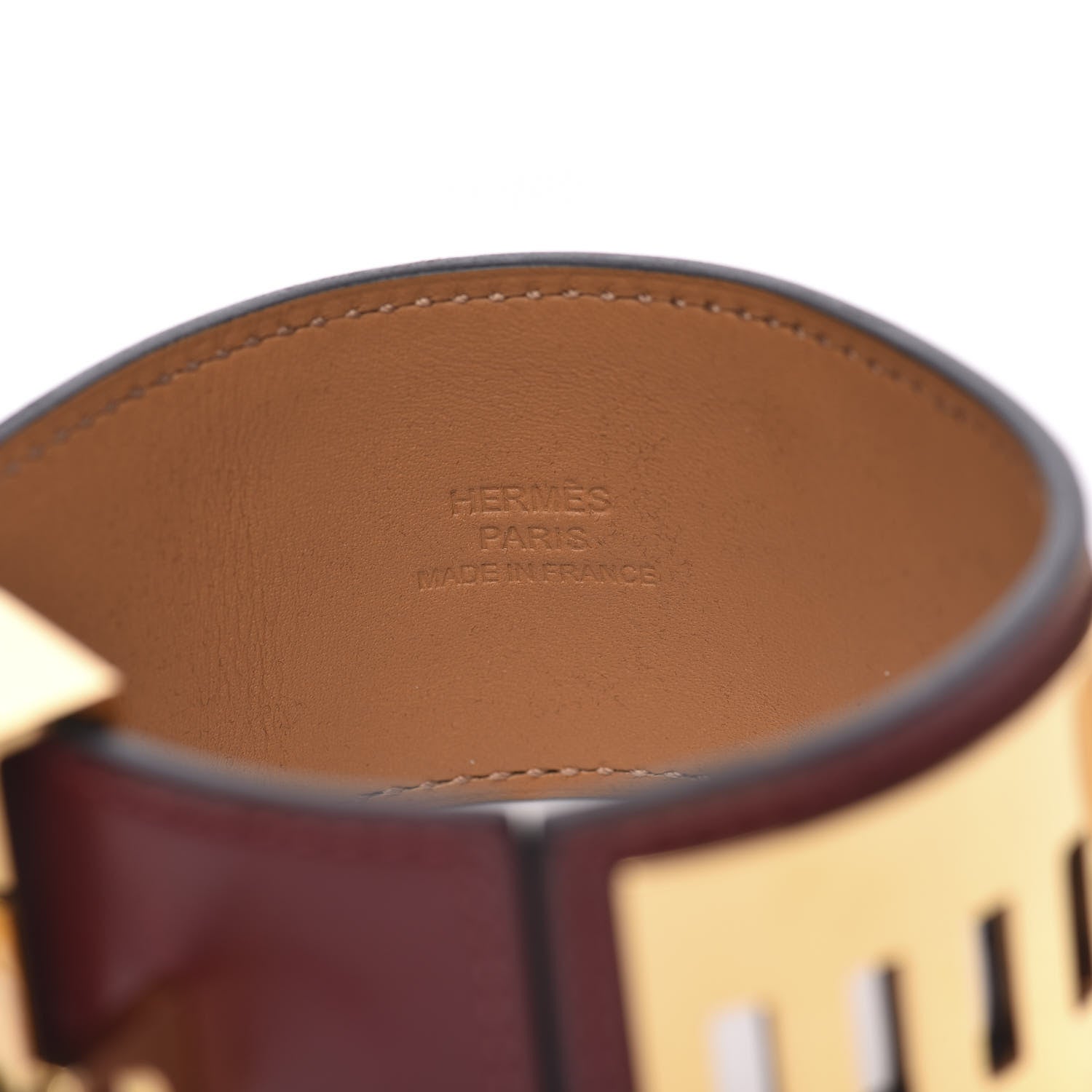 Hermes Box Collier de Chien CDC Bracelet S Rouge H 4 of 7