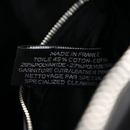 Hermes Toile Acapulco Vassus Tote Black 7 of 11