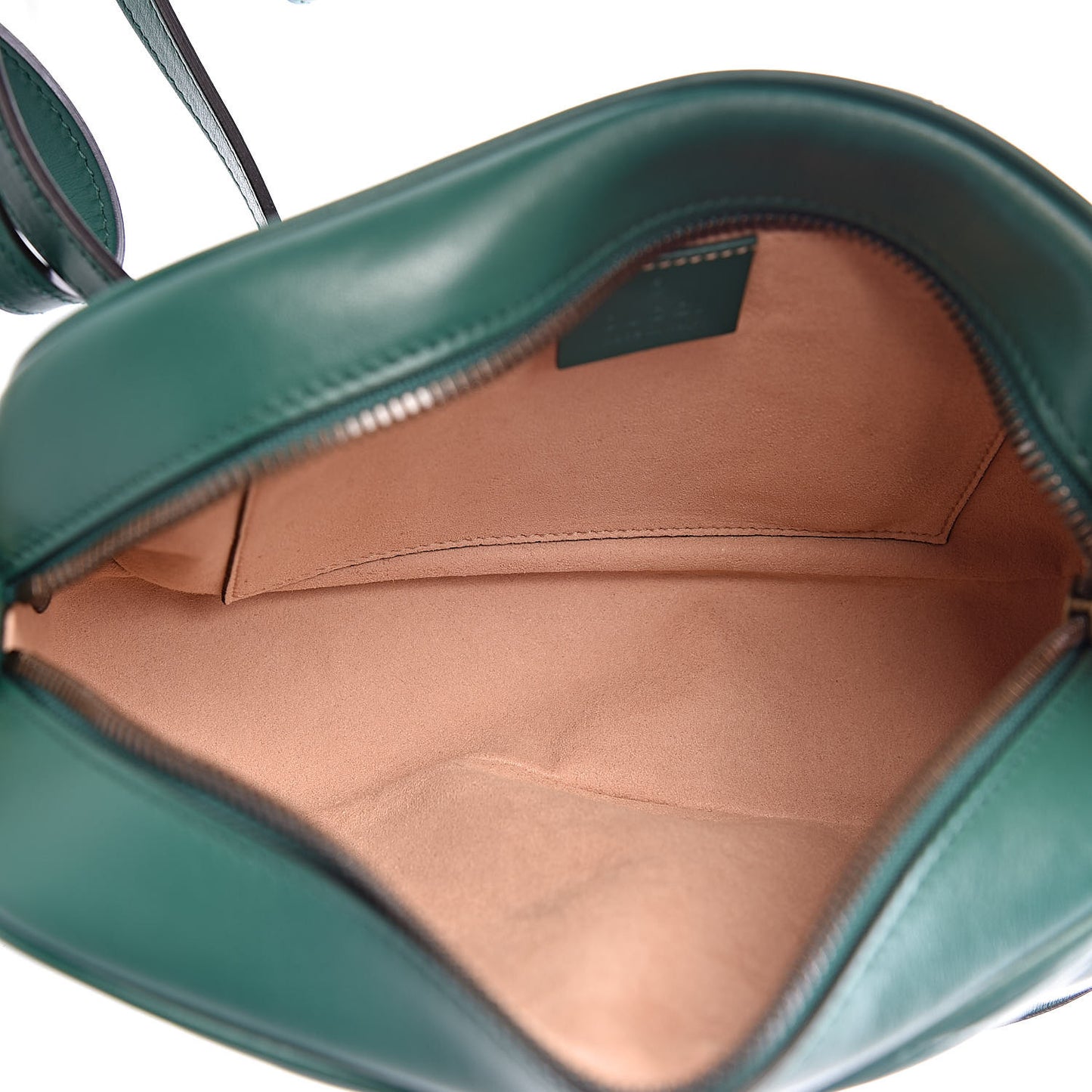 Calfskin Matelasse Small GG Marmont Chain Shoulder Bag Emerald Green