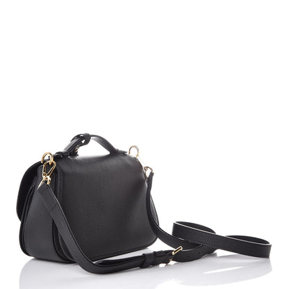 Louis Vuitton Grained Calfskin Vivienne NM Black 3 of 8