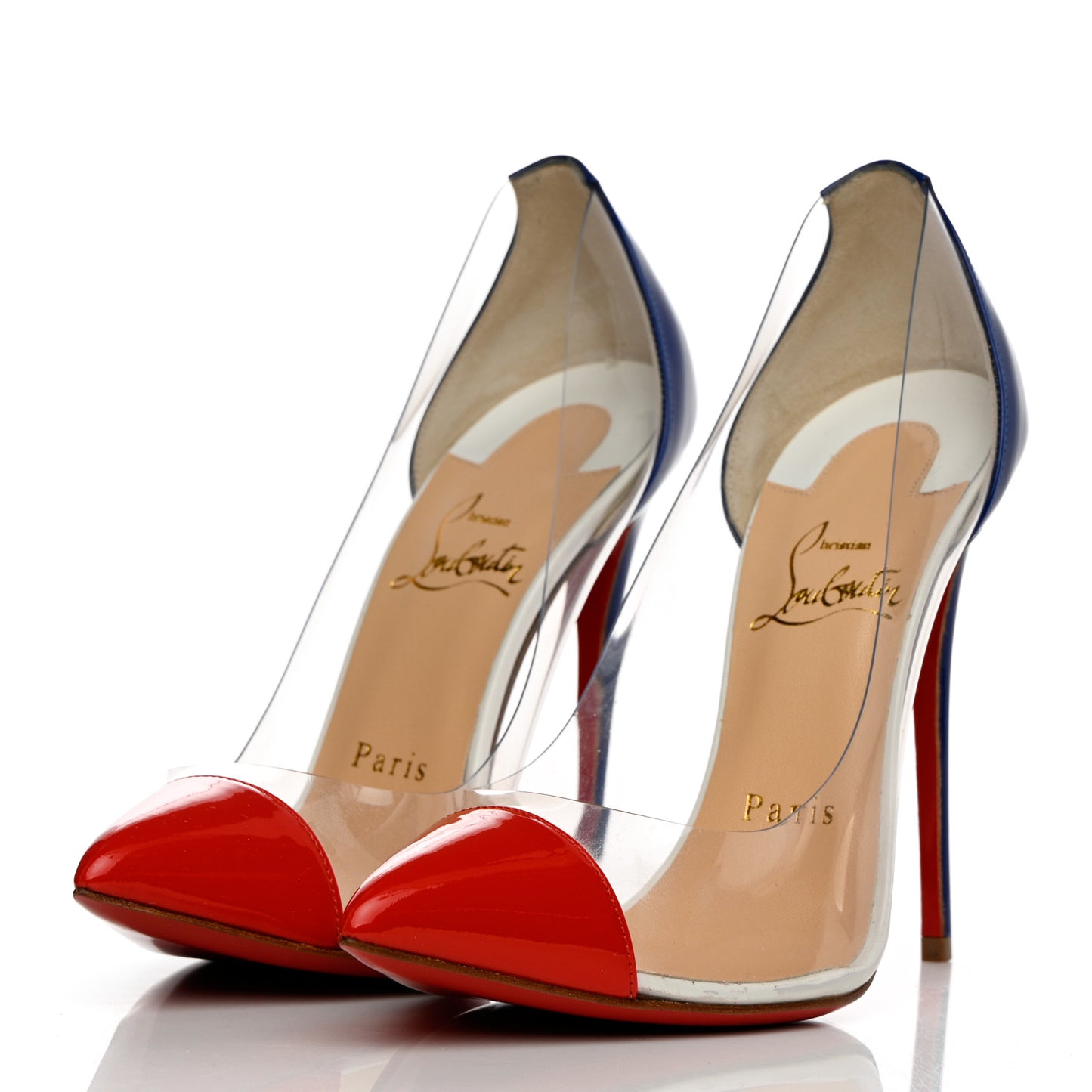 Patent PVC Debout 100 Pumps 36.5 Version Corazon