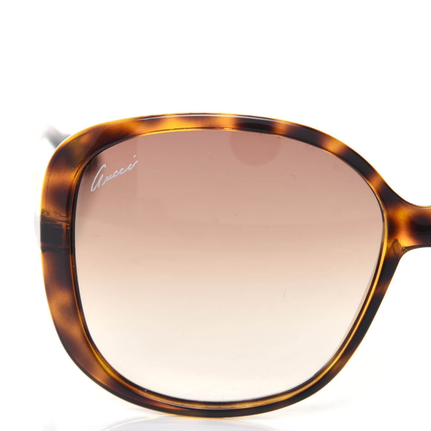 Gucci Oversized Web Sunglasses GG3157S Tortoise 7 of 8