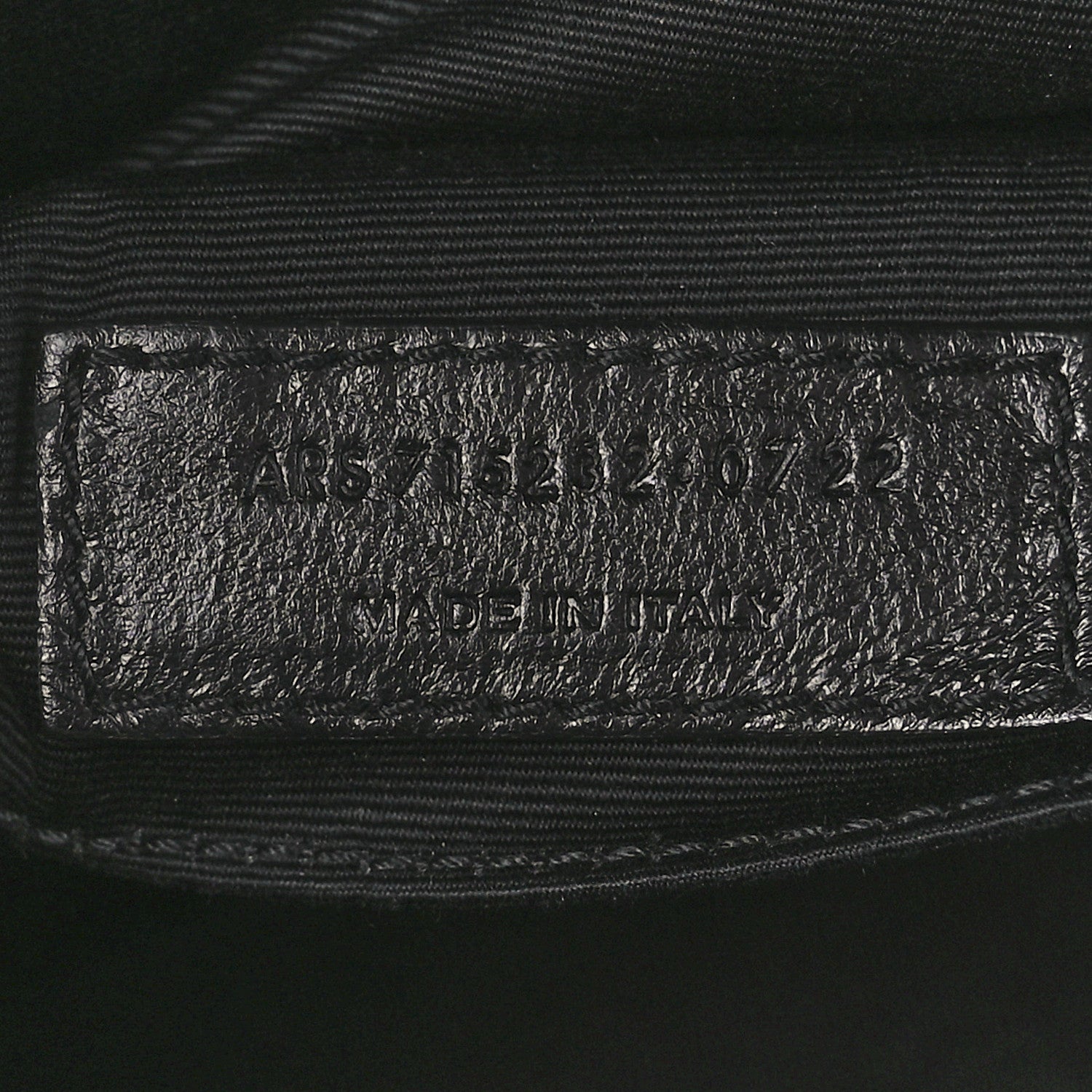 Saint Laurent Calfskin Matelasse Monogram Lou Camera Bag Black 7 of 11