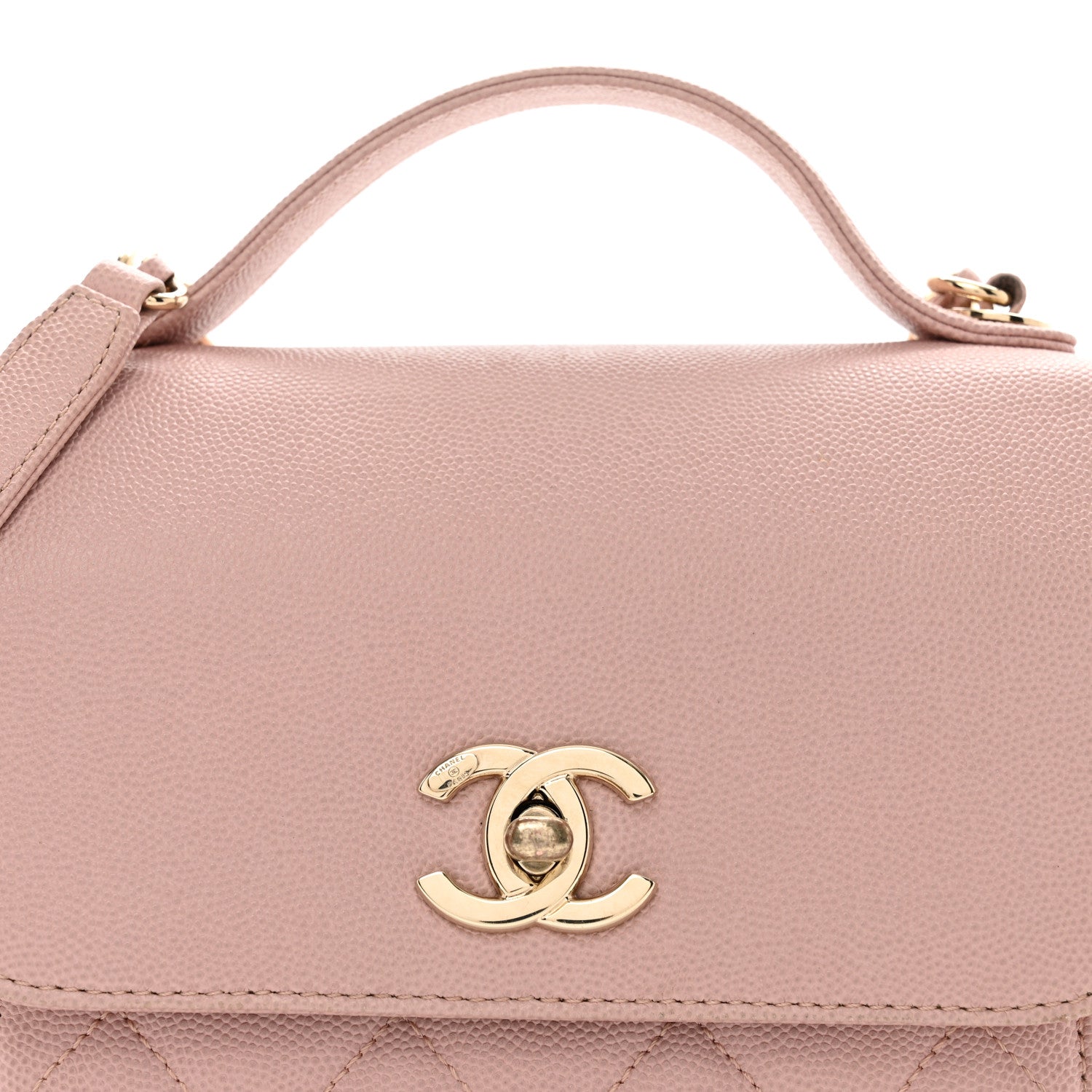 Chanel Caviar Quilted Small Business Affinity Flap Light Pink 5 of 10