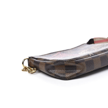 Louis Vuitton Damier Ebene 2014 Christmas Animation Mini Pochette Accessories 5 of 10