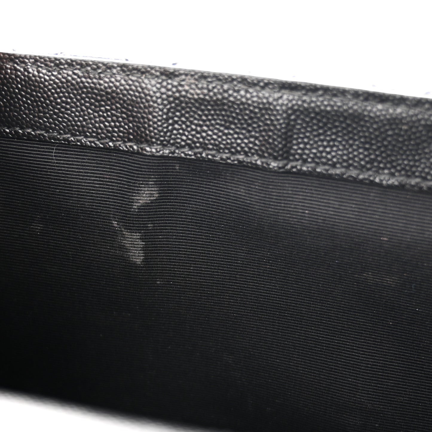 Grain De Poudre Textured Mixed Matelasse Triquilt Medium Monogram Satchel Black