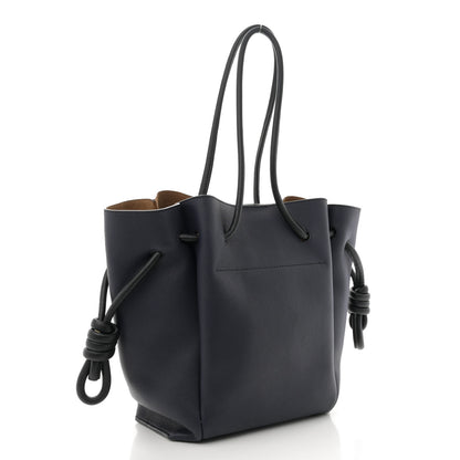 Loewe Calfskin Small Flamenco Knot Bag Midnight 3 of 10