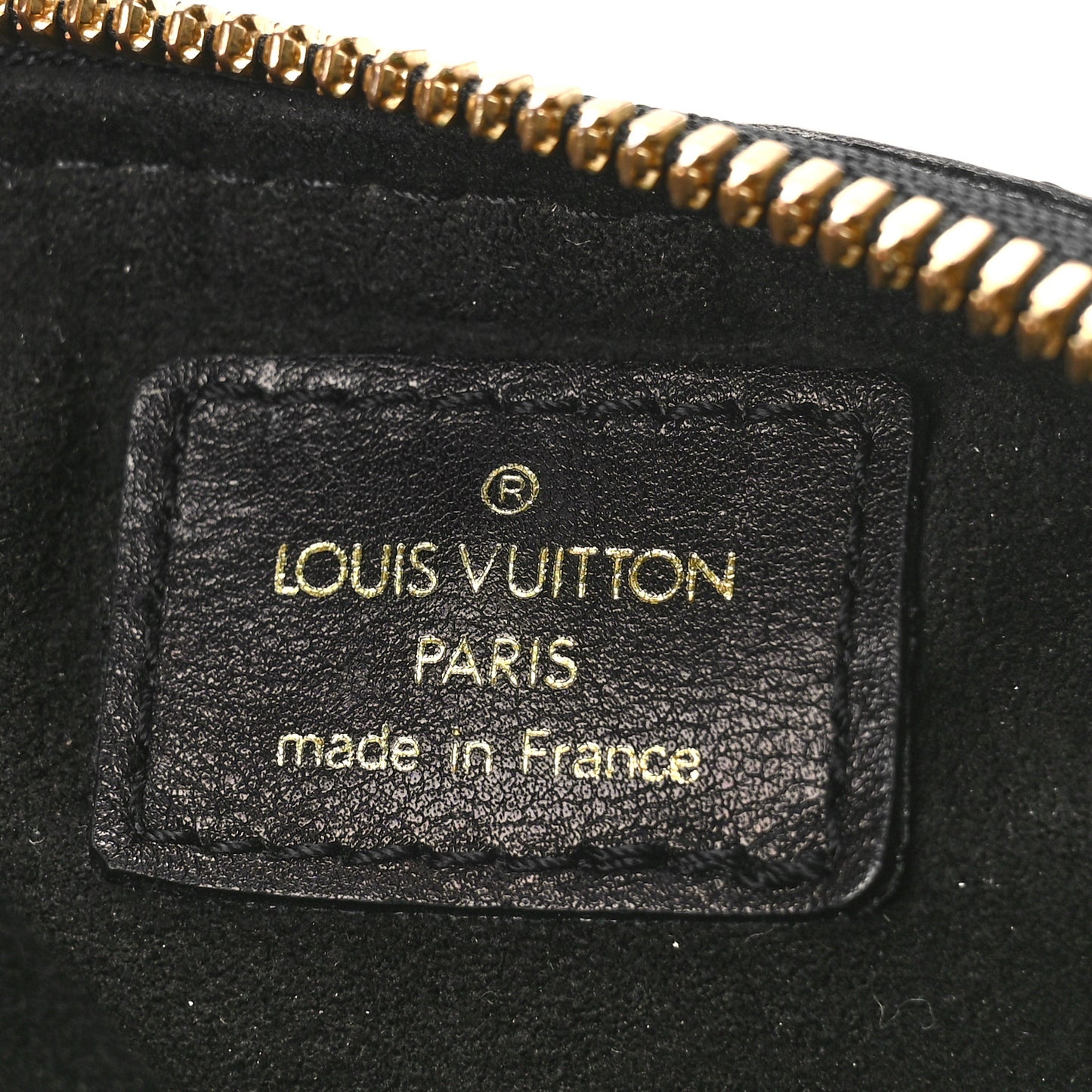 Cuir Embossed Monogram Stephen Bag Fauve