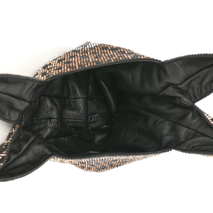 Alexander Wang Crystal Leopard Mini Wanglock Shopper Black Brown 5 of 9