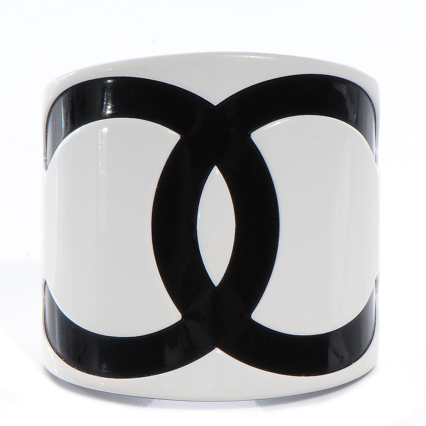 Resin CC Cuff Black White