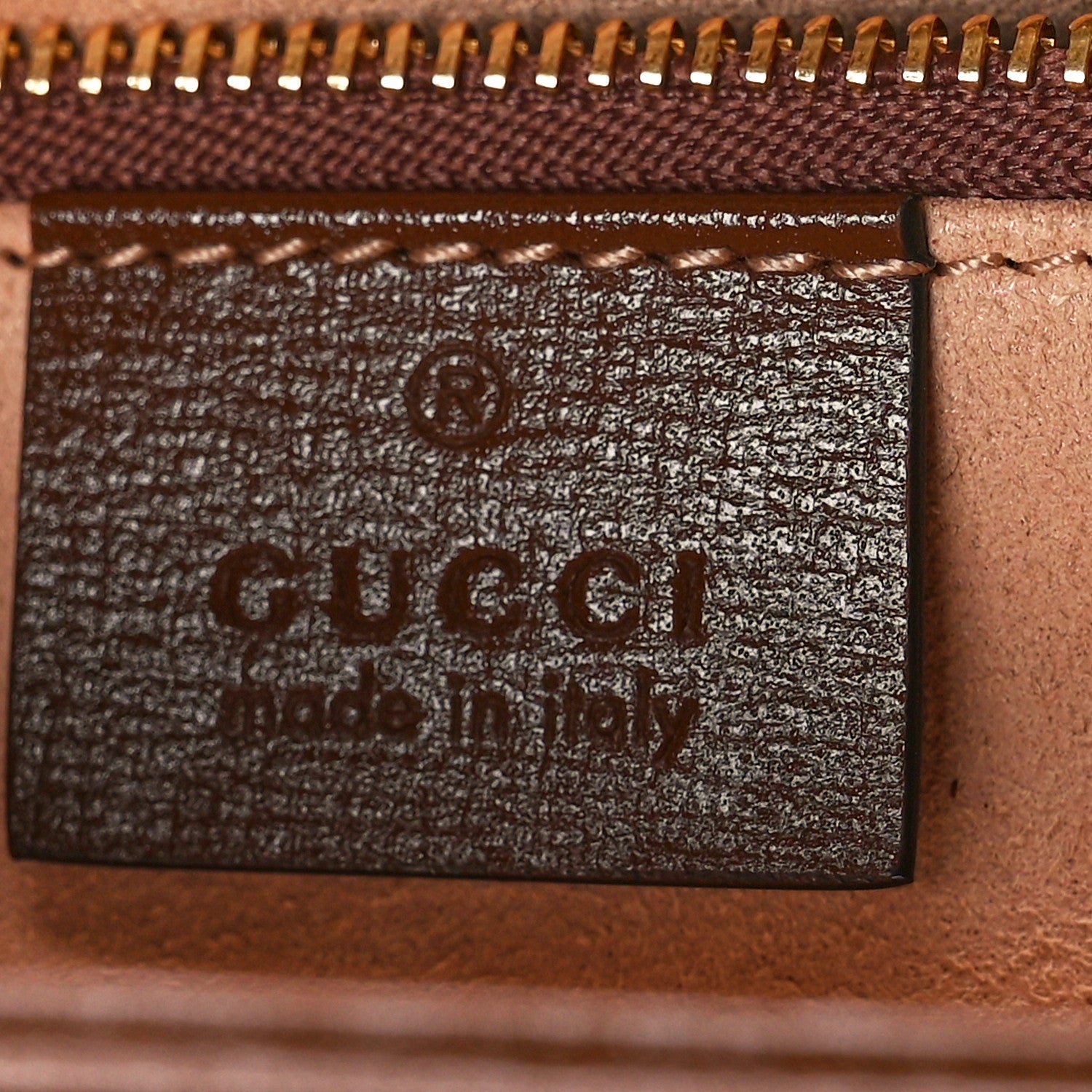 Gucci GG Supreme Monogram Horsebit 1955 Shoulder Bag Beige Brown Sugar 7 of 13