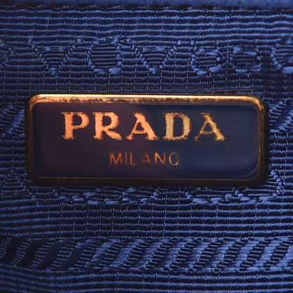 Prada Saffiano Mini Camera Crossbody Bag Royal 8 of 9
