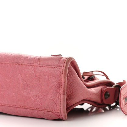 Balenciaga Agneau Classic Hardware Mini City Rose Bombon Raspberry 10 of 18