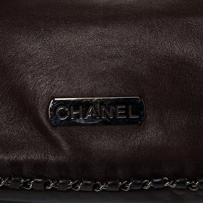 Chanel Lambskin Chain Hobo Brown 16 of 19