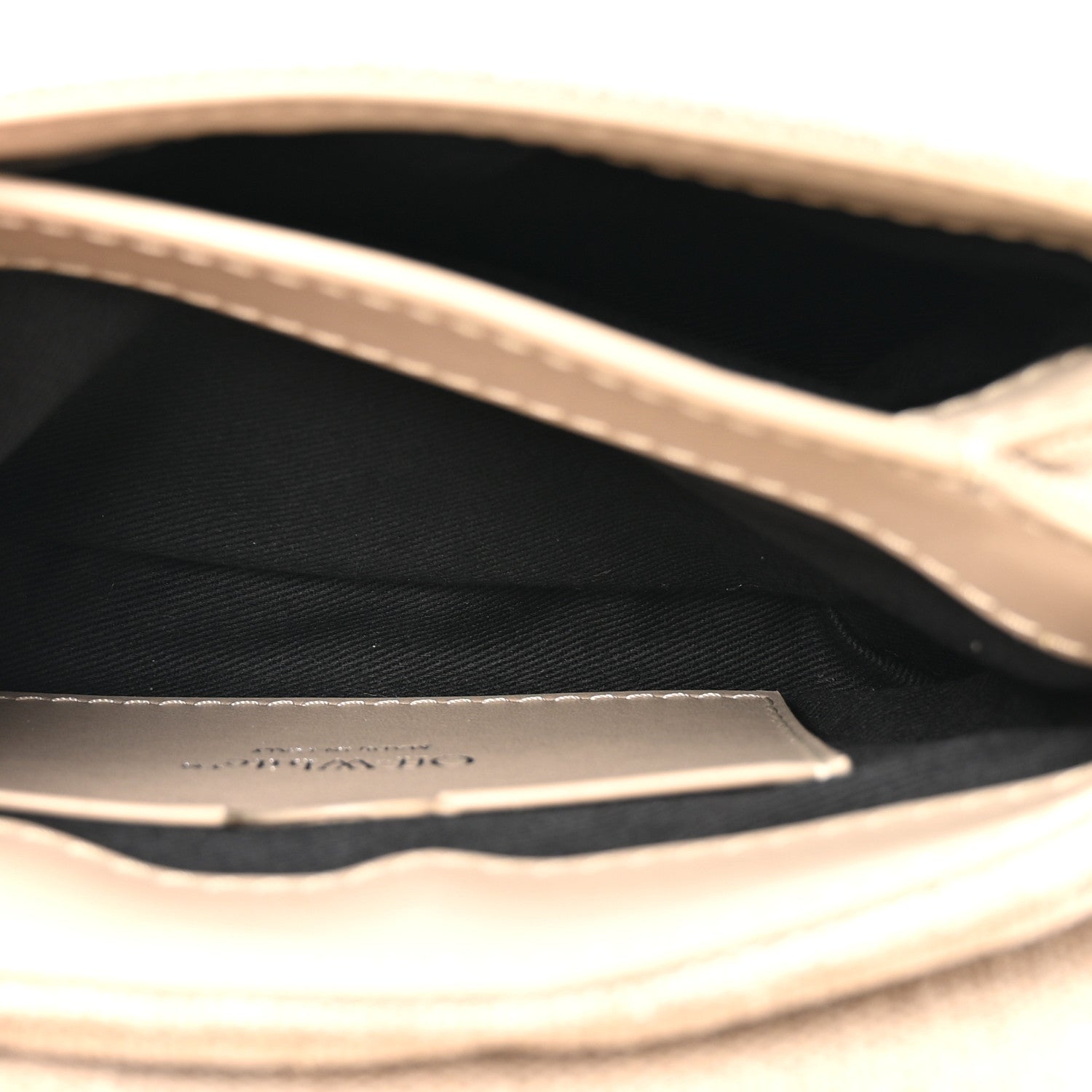 Off-White Linen Diagonal Quilted Jackhammer 17 Shoulder Bag Beige 6 of 12