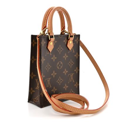 Louis Vuitton Monogram Petit Sac Plat 3 of 14