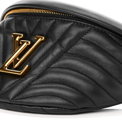 Louis Vuitton Calfskin Quilted New Wave Bumbag Black 9 of 9