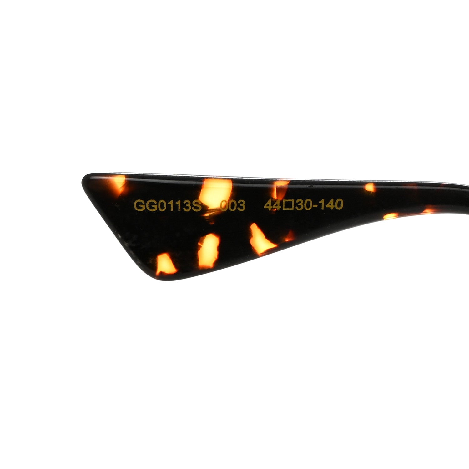 Gucci Metal L'Aveugle Par Amour Round Frame Sunglasses GG0113S White 5 of 8