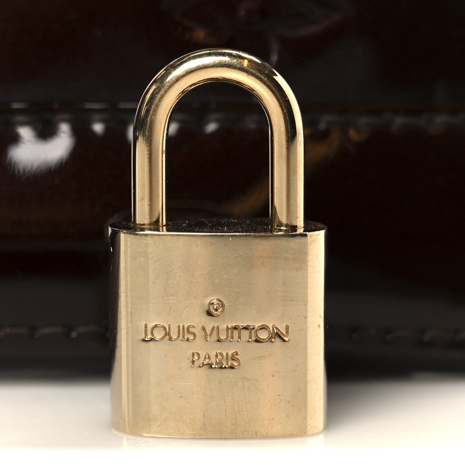 Louis Vuitton Vernis Alma BB Amarante 8 of 12