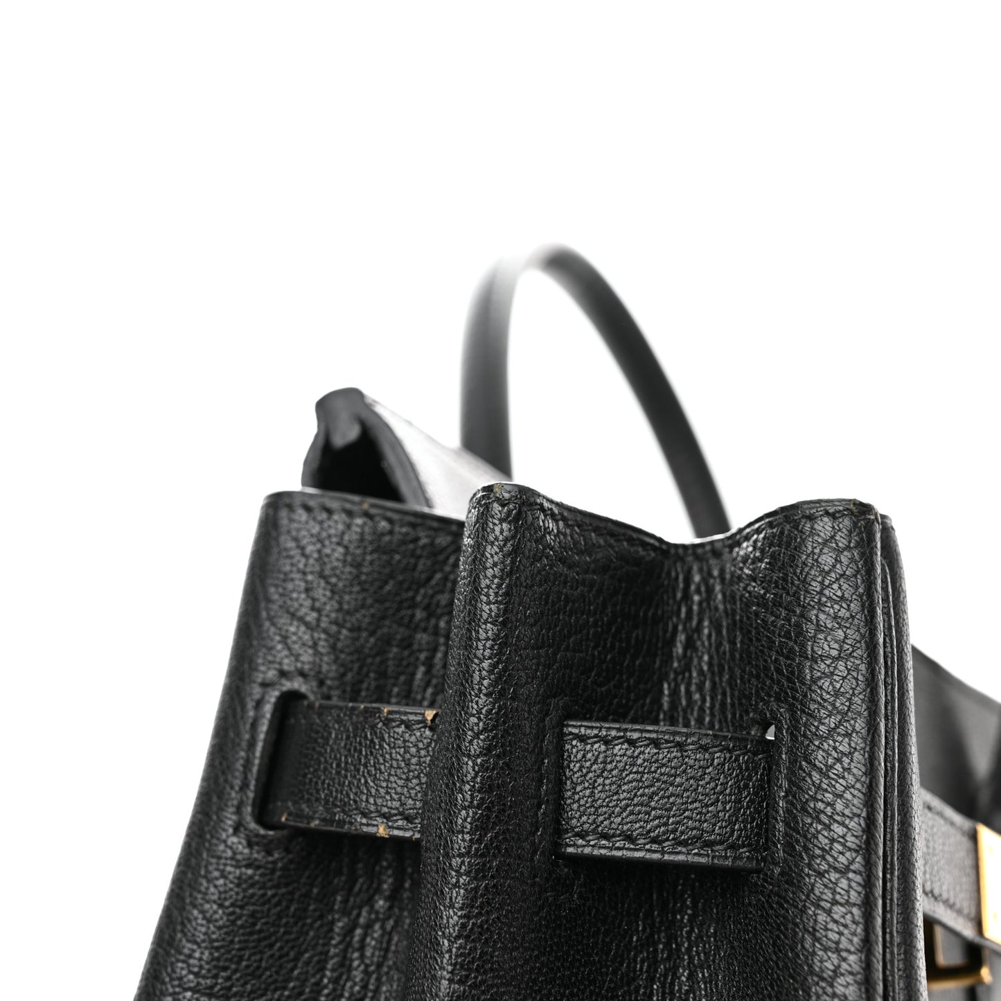 Chevre de Coromandel Birkin 35 Black