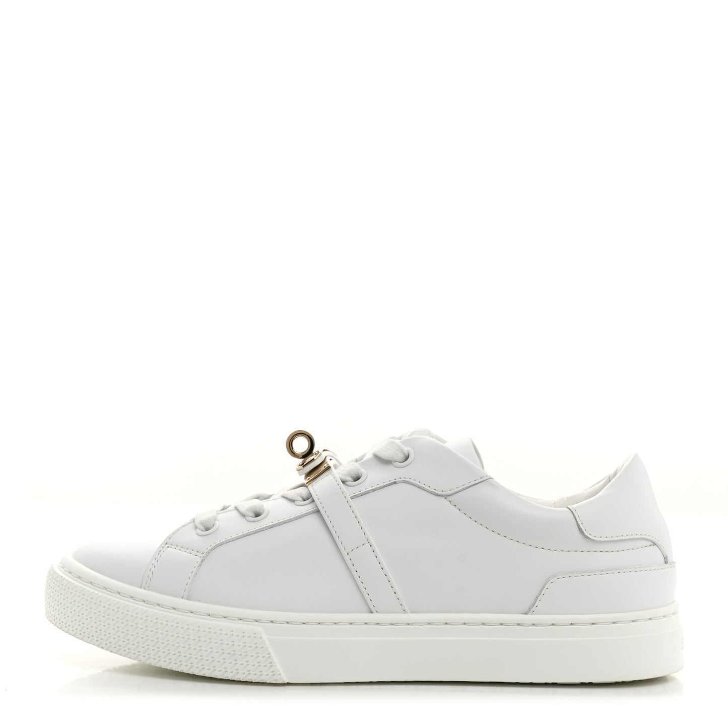 Calfskin Day Sneakers 36 White