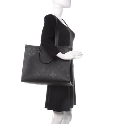 Louis Vuitton Empreinte Monogram Giant Onthego GM Black 2 of 11