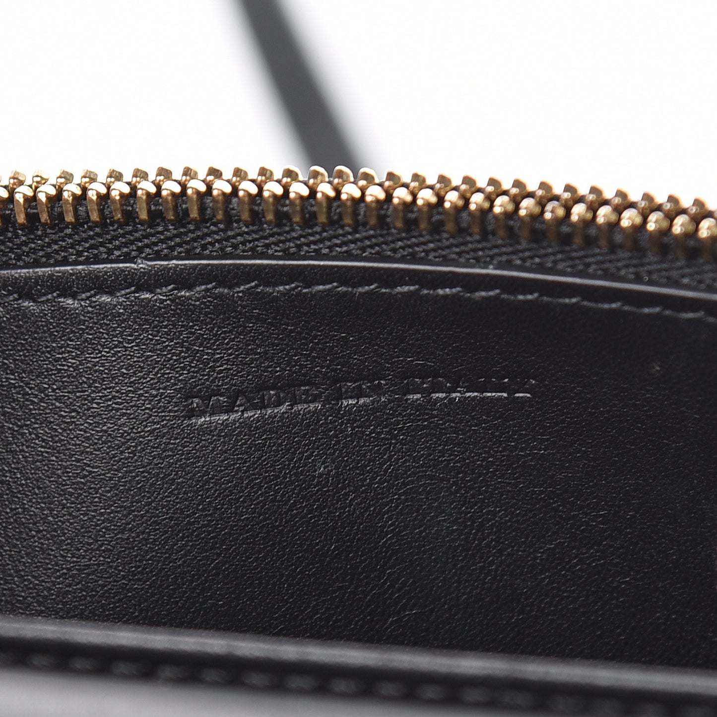 Derby Calfskin House Check Wallet On Chain Black