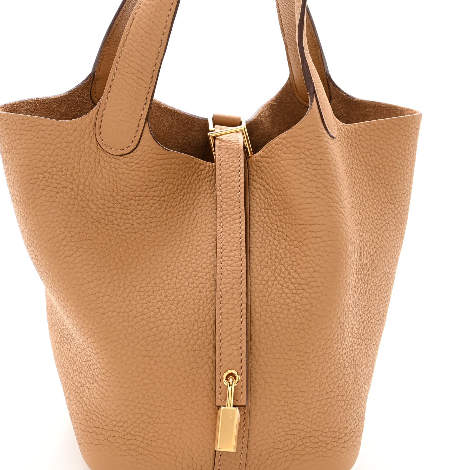 Hermes Taurillon Clemence Picotin Lock 18 PM Biscuit 8 of 10