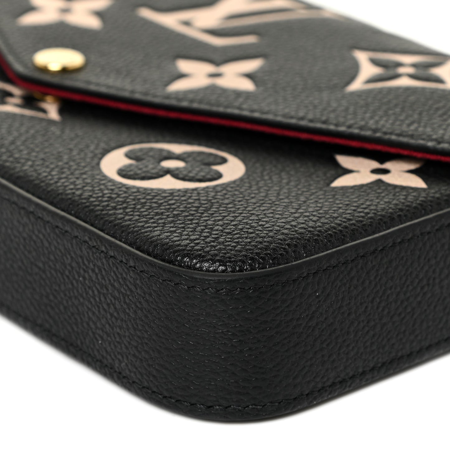Empreinte Monogram Giant Felicie Pochette Black Beige