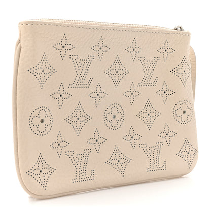 Louis Vuitton Mahina Selene Pochette PM Ivory 3 of 6