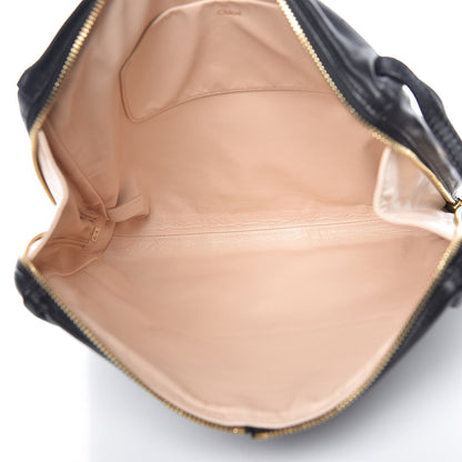 Chloe Lambskin Wristlet Clutch Black 5 of 15