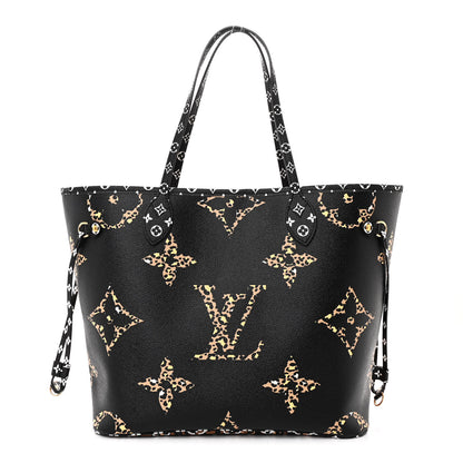 Louis Vuitton Monogram Giant Jungle Neverfull MM Black 1 of 11